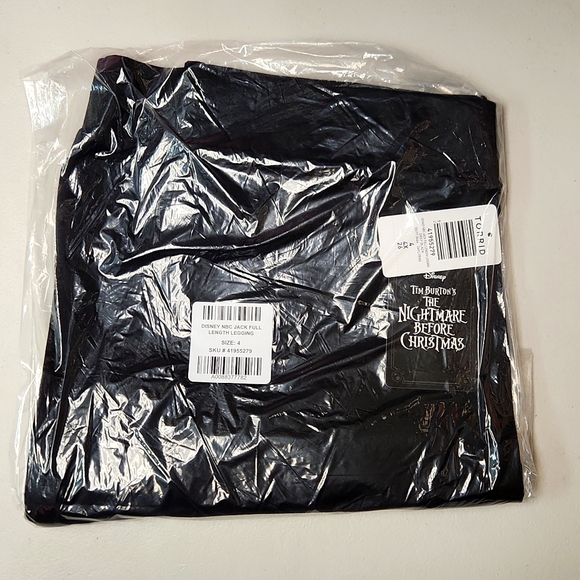 ❤️NWT VINTAGE TORRID LEGGING - NIGHTMARE BEFORE CHRISTMAS JACK SKELLINGTON - Picture 9 of 13